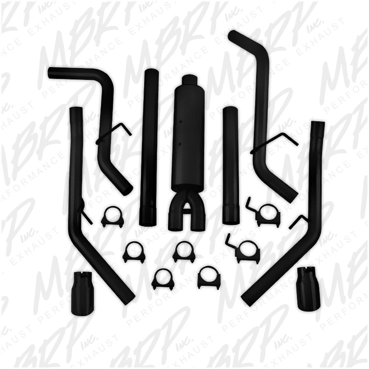 Black Cat-Back Exhaust System G931361