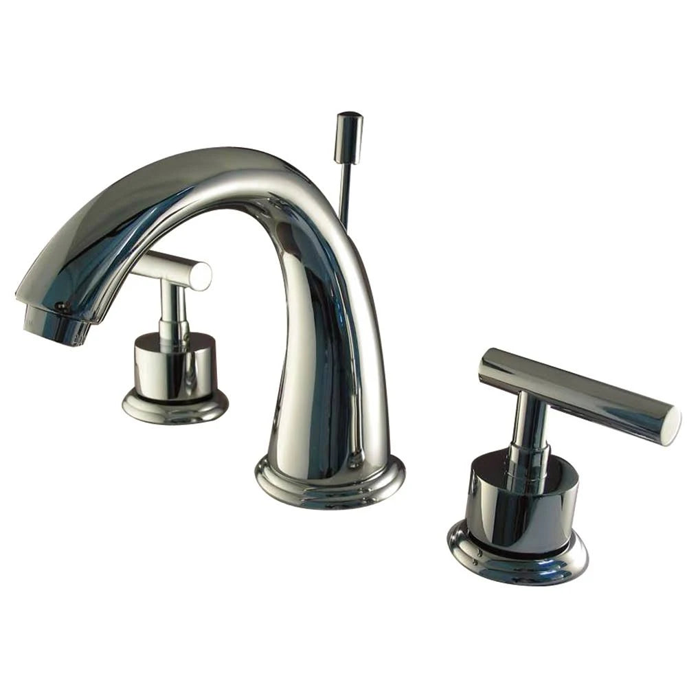 Widespread Lavatory Faucet, Polished Chrome T330