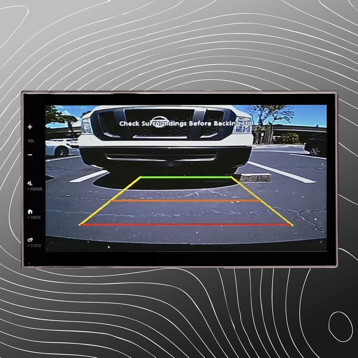 Double Din Radio Kit with Touchscreen, CarPlay, Android Auto, Bluetooth U564730