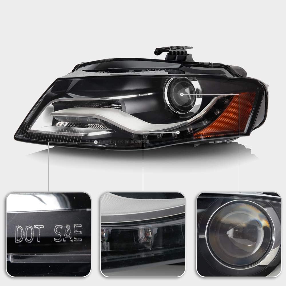 LED DRL Projector Headlight Assembly Left Driver Side I277470