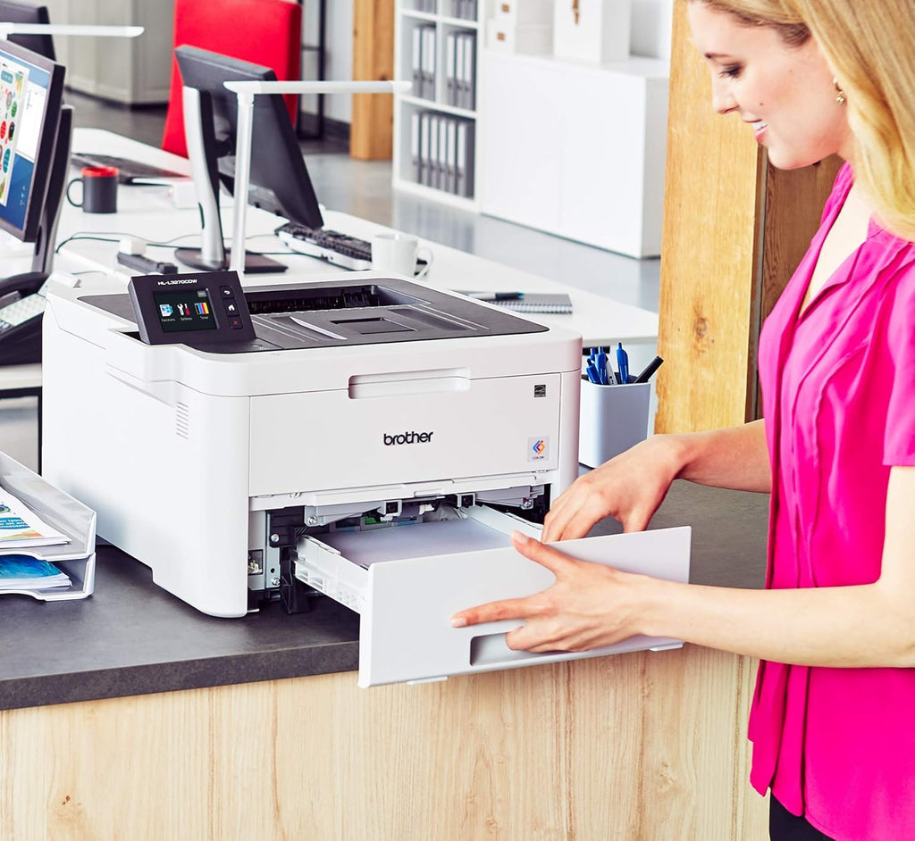 Compact Wireless Digital Color Printer with Auto 2-Sided Printing I397