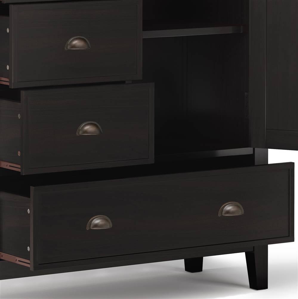 Solid Wood Medium Storage Cabinet J1436