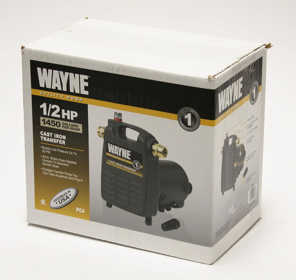 1/2 HP Cast Iron Multi-Purpose Pump With Suction Strainer D483