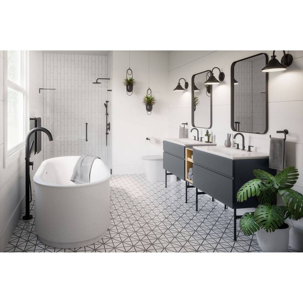 White 33 in. Vanity Top Sink R944852