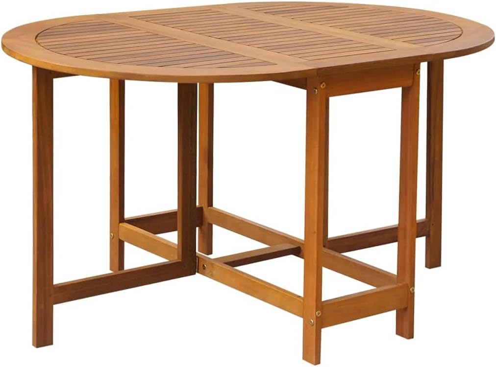 5 Piece Solid Acacia Wood Folding Outdoor Dining Set F277487