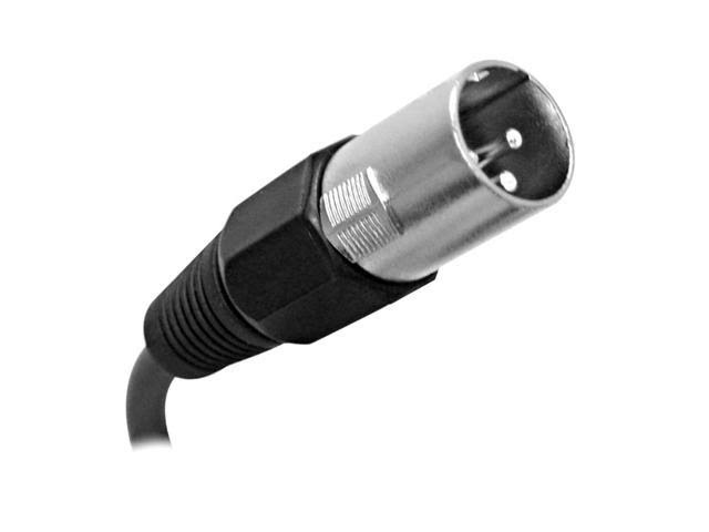 8 Pack Black XLR Microphone Cables J16894