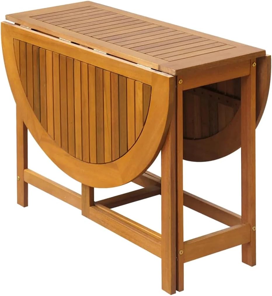 5 Piece Solid Acacia Wood Folding Outdoor Dining Set F277487