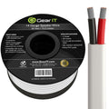 14AWG Tinned OFC Copper Marine Grade Speaker Cable, White 100ft P833212