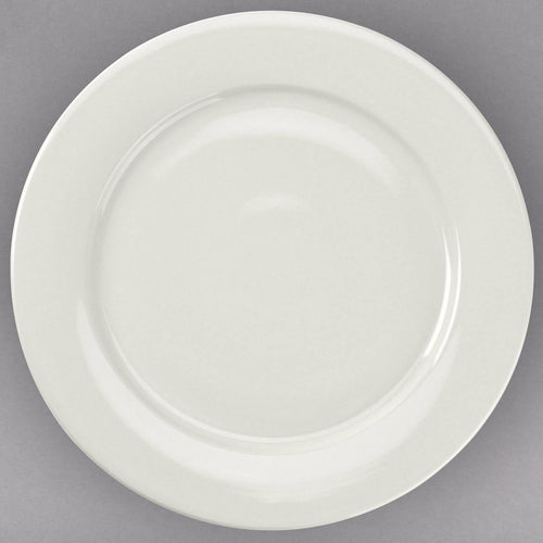 12-Inch Stoneware Round Plate, Box of 12 Y87930