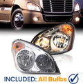 Freightliner Cascadia Halogen Headlight Lamp Driver & Passenger Side T160085