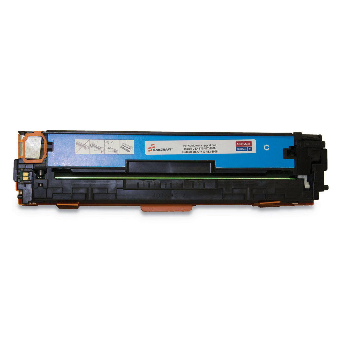 Remanufactured Cyan Toner Cartridge O808