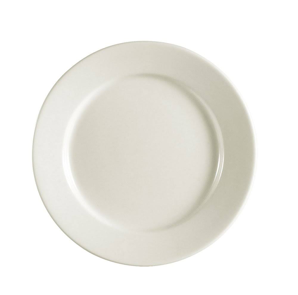 12-Inch Stoneware Round Plate, Box of 12 Y87930