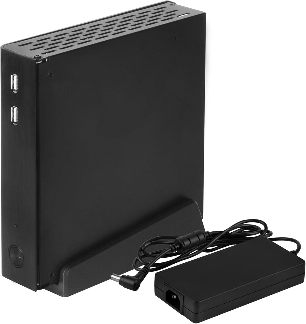 Thin-Mini ITX Aluminum Case with 120W External Power Adapter I292