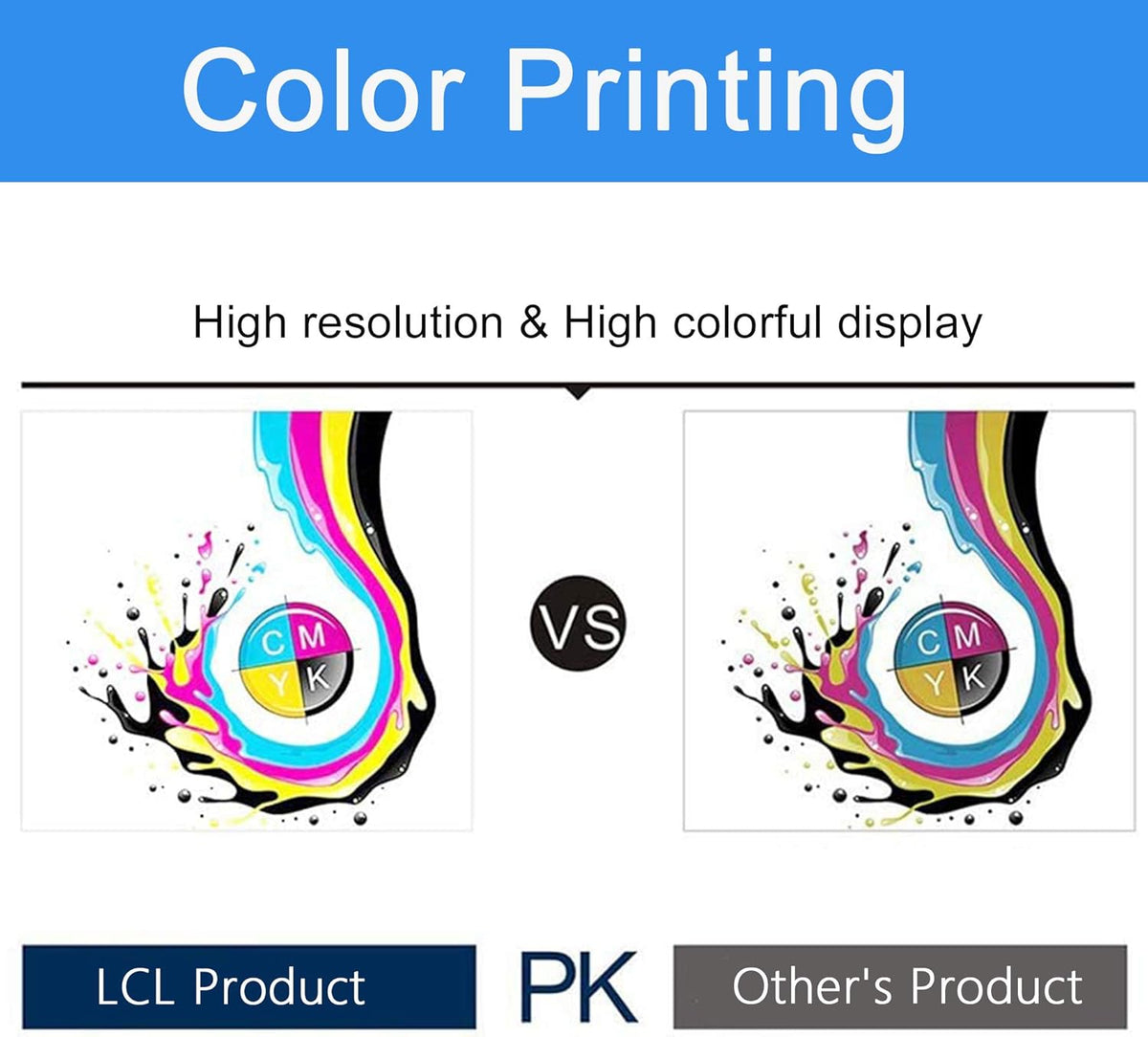 Compatible Toner Cartridge 4-Pack KCMY B1417