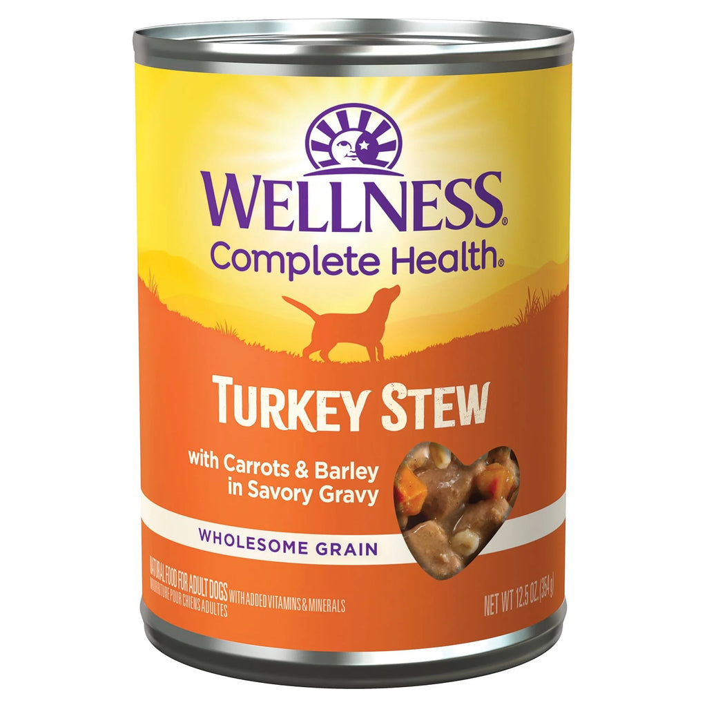 Natural Canned Dog Food Turkey Stew 12.5 Ounce Pack of 12 U426