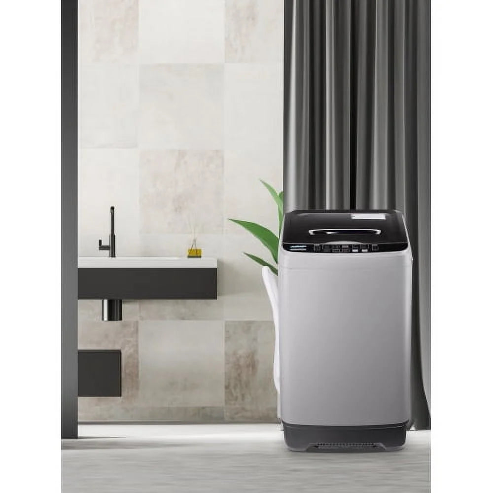 17.7 lbs Portable Compact Washing Machine with Drain Pump D758