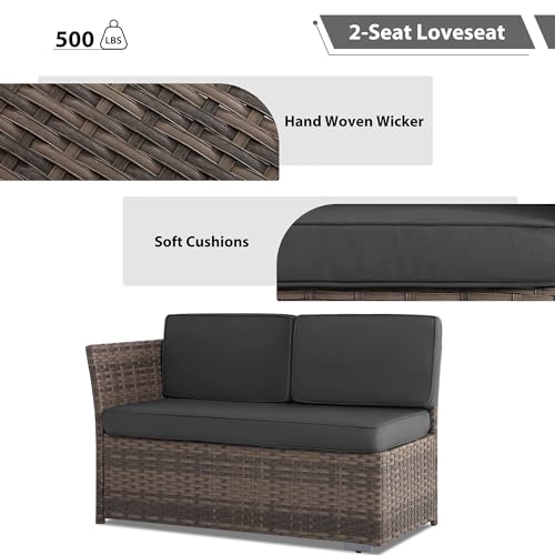 7 Piece PE Wicker Patio Dining Set U68917
