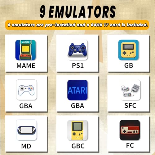 Wireless Retro Handheld Game Console with 4K HD HDMI Output M169272