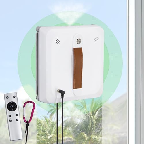 Window Cleaning Robot, 3000Pa Strong Suction with Automatic Water Spray K936