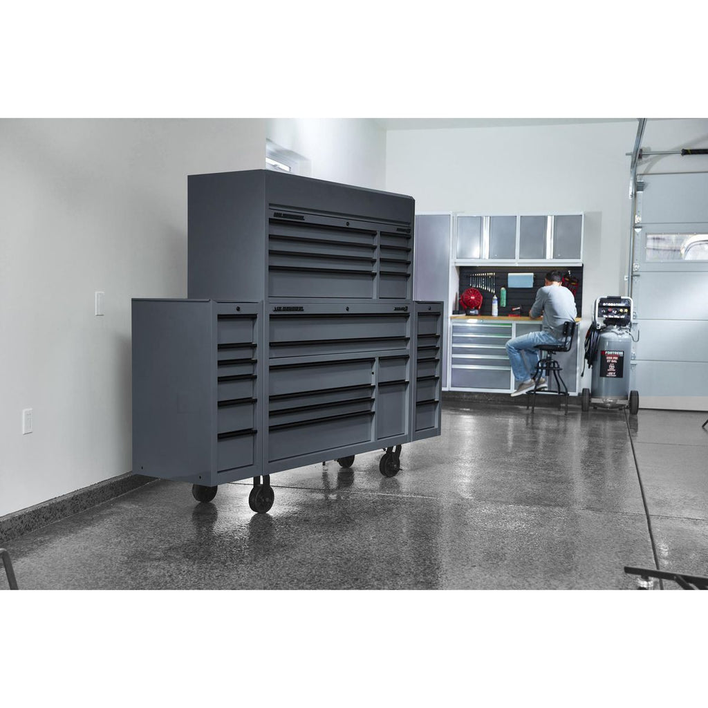 15 in. Slate Gray End Cabinet A237893