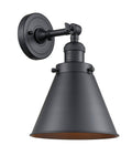 1 Light Black Sconce Q9165