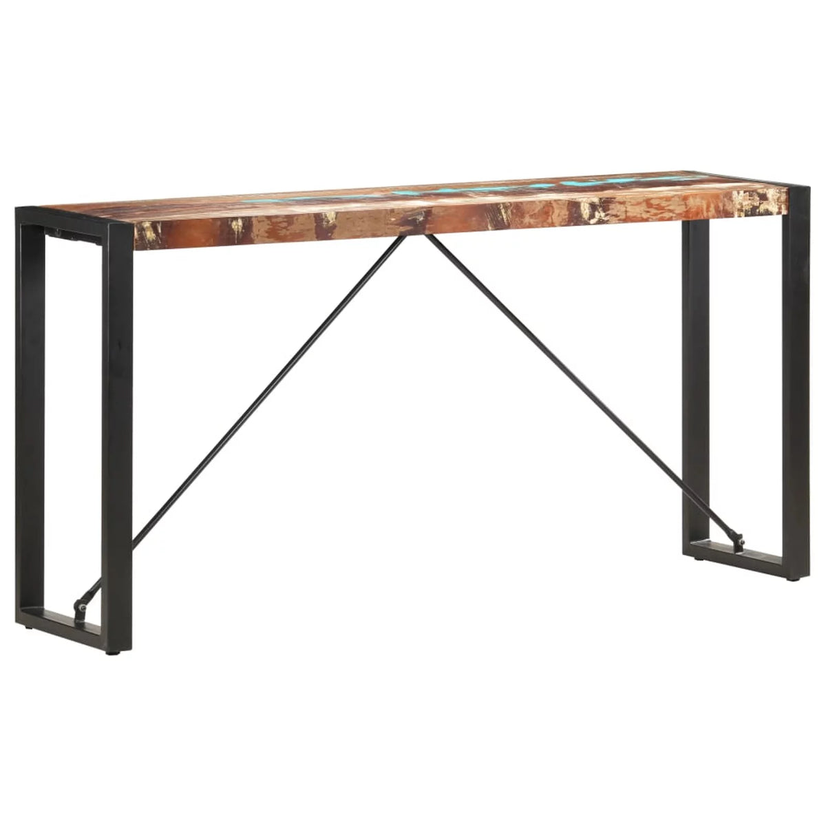 Solid Reclaimed Wood Console Table D5487