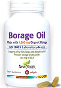 Organic Borage Oil 1200 mg 90 Softgels F14998