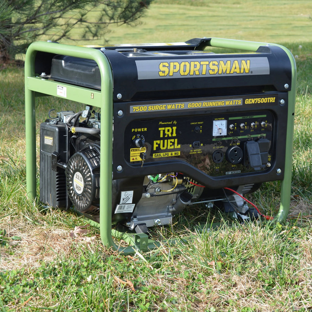 7500 Watts Portable Tri-Fuel Generator A463