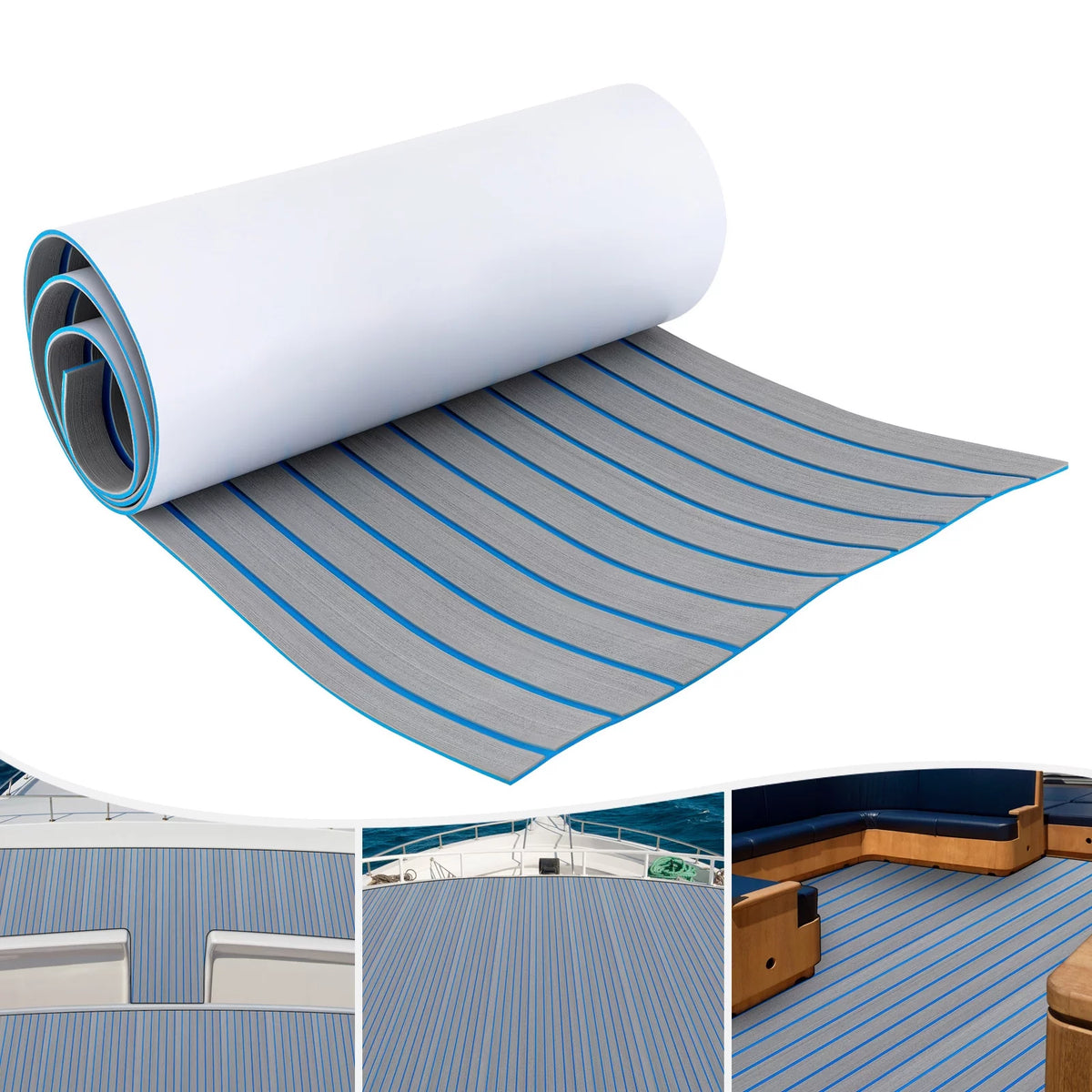 EVA Foam Non-Slip Self-Adhesive Boat Flooring 95" x 24" K11995