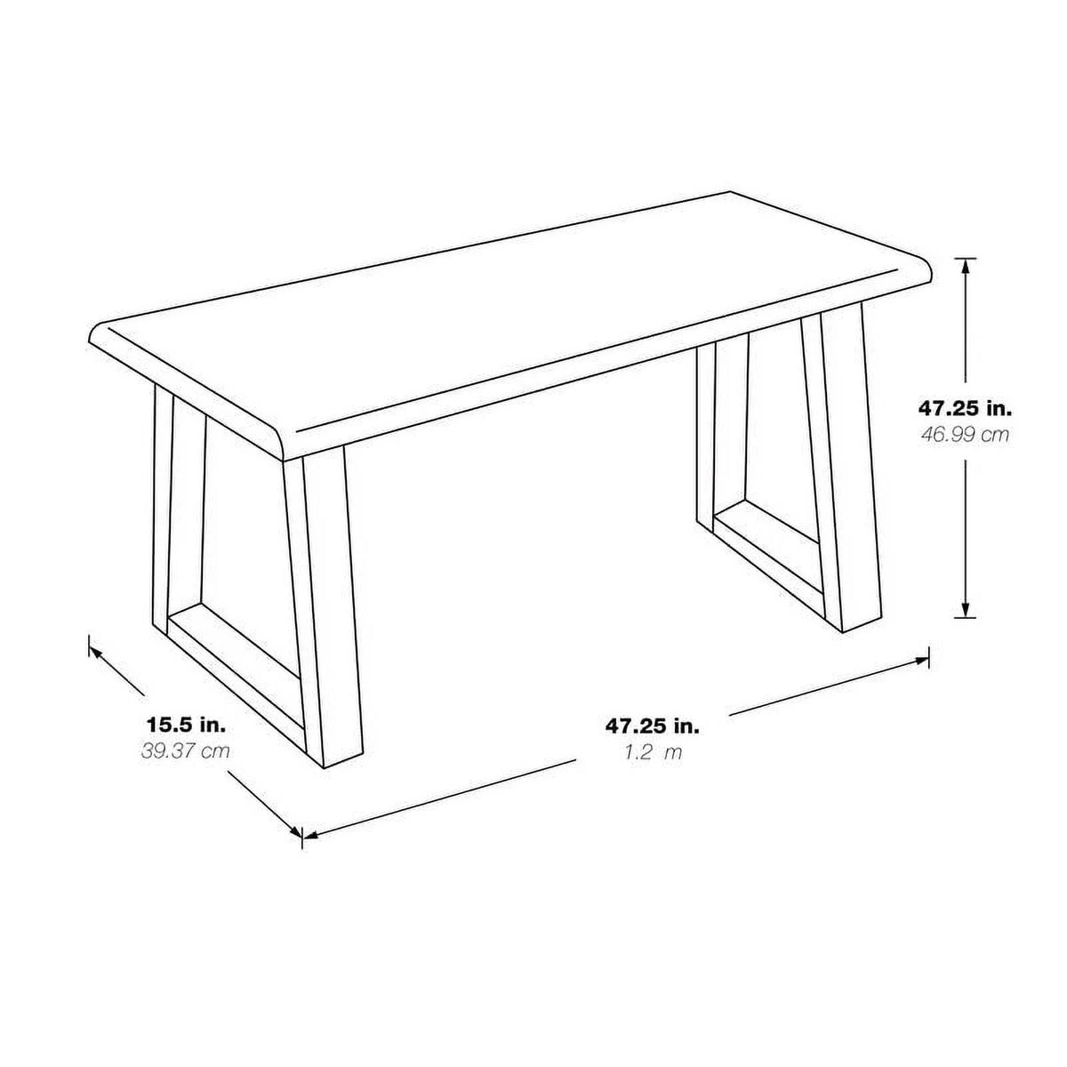 Wood Bench G21404
