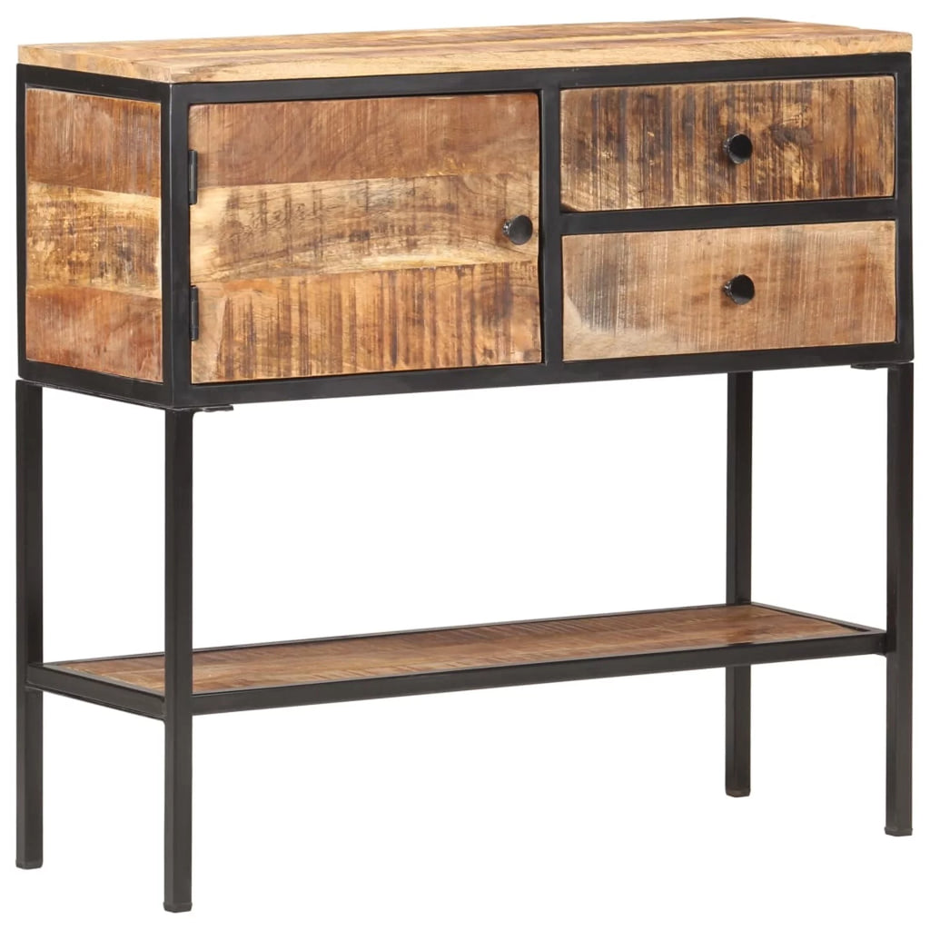 Rough Mango Wood Sideboard I7031