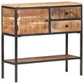 Rough Mango Wood Sideboard I7031