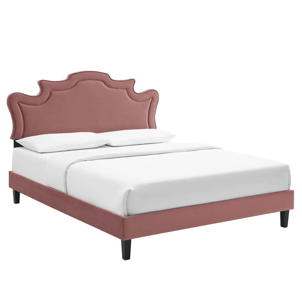 King Size Performance Velvet Bed F47039