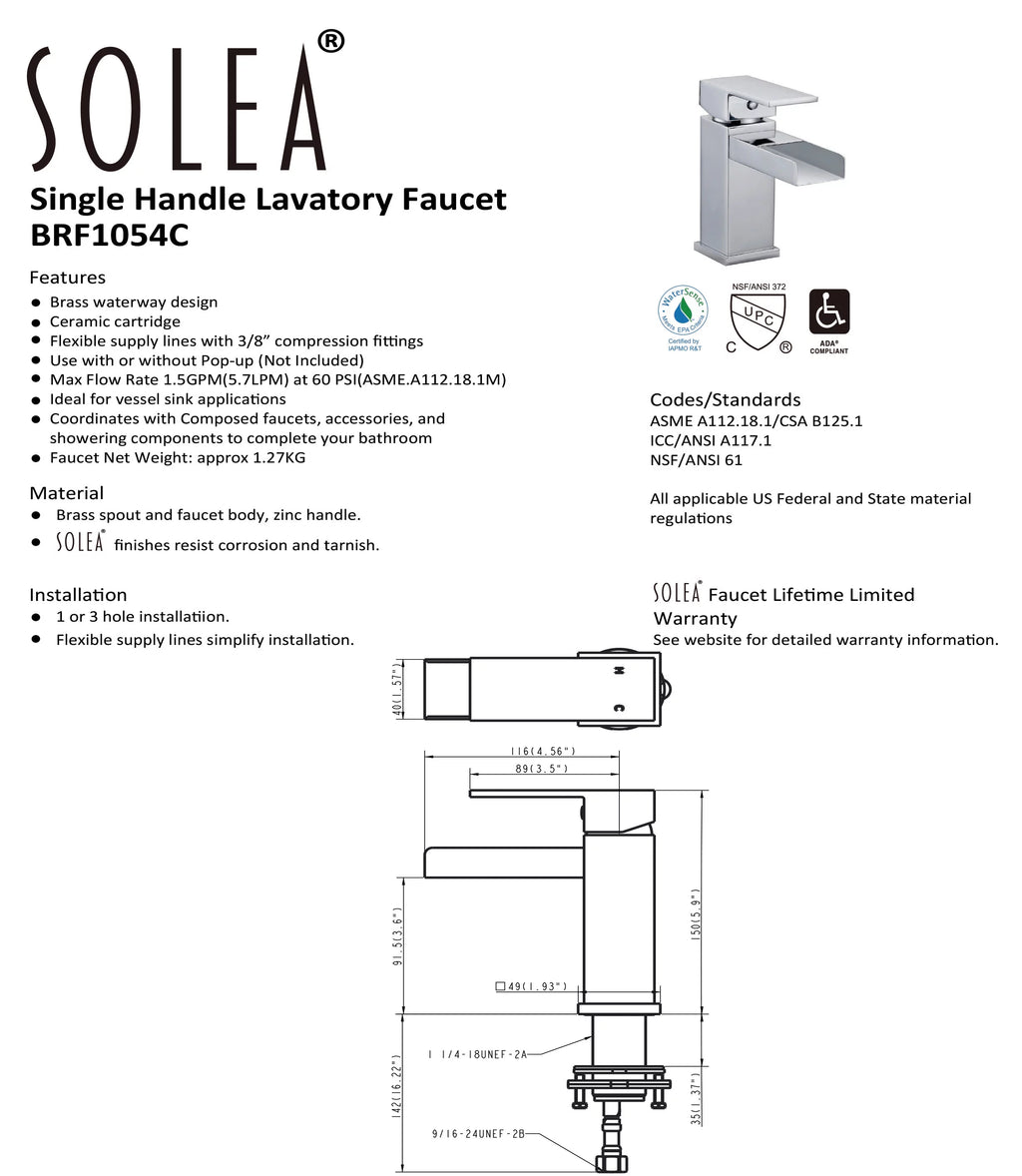 Chrome Bathroom Faucet X565784