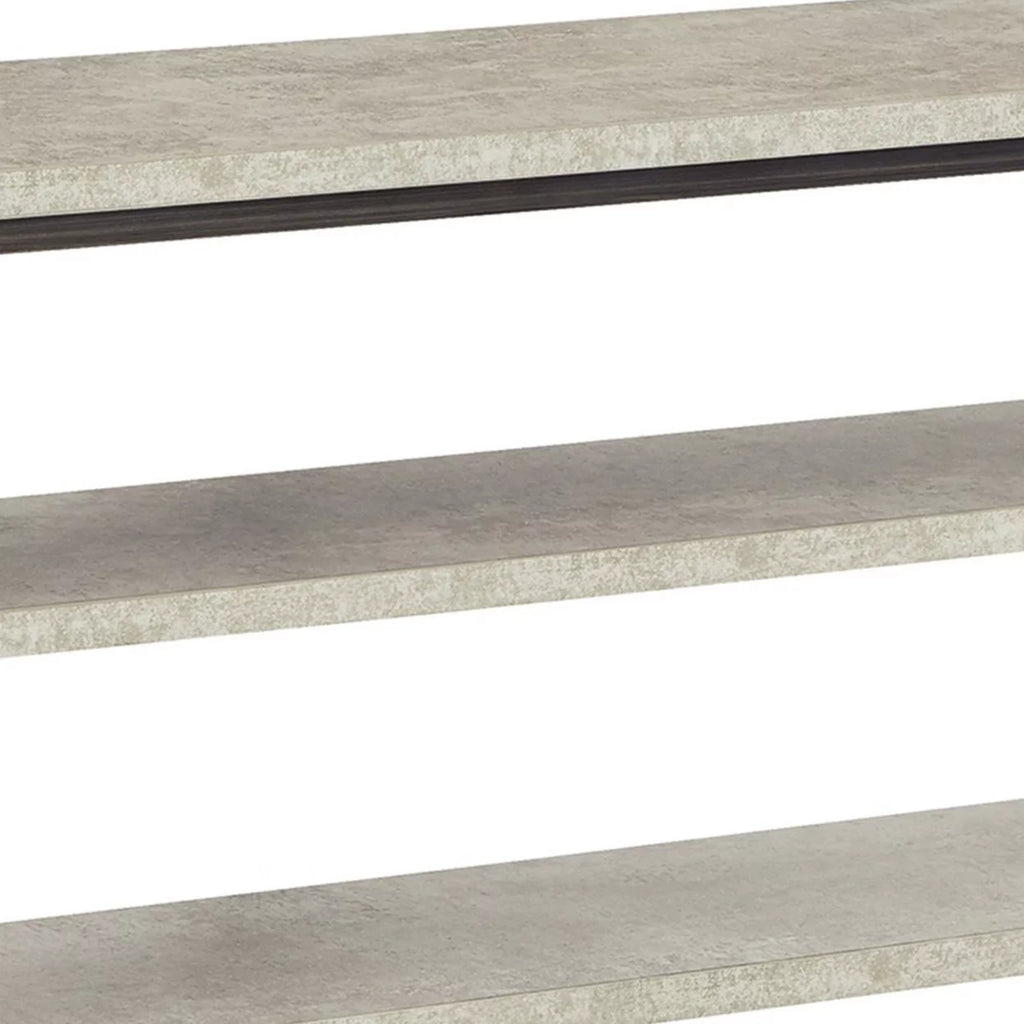 47 Inch Sofa Console Table 2 Open Shelves B797