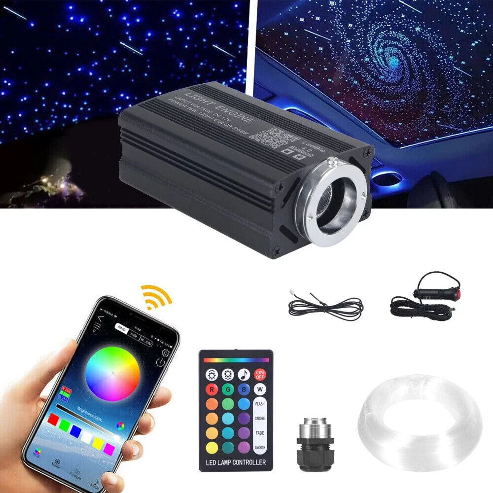 500pcs 6.5ft Fiber Optic Lights Star Headliner kit P23651