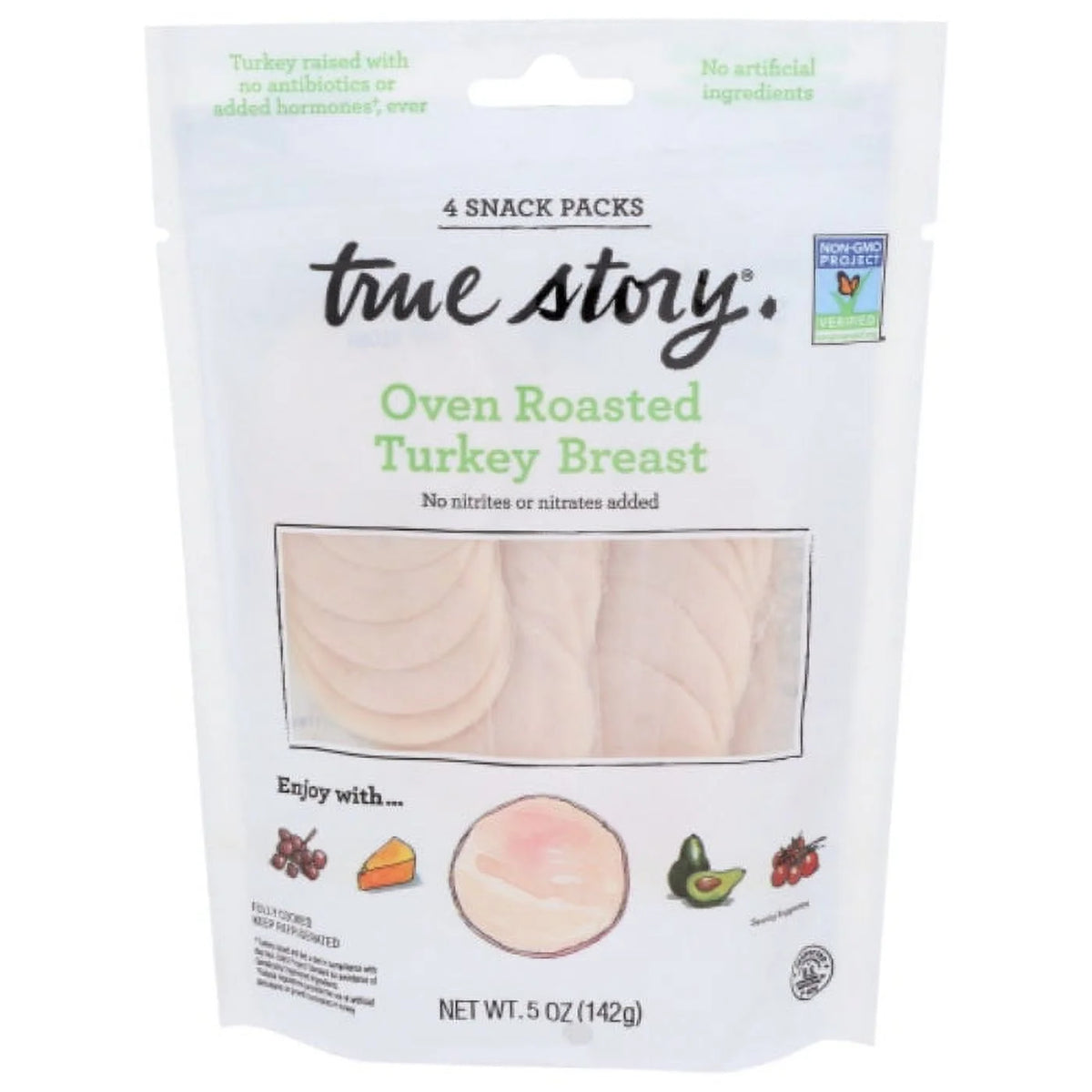 Turkey Breast Snack Pack 5 oz Pack of 8 Y944525