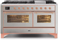 60 Dual Fuel Natural Gas Range Stainless Steel N246