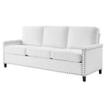 White Fabric Sofa S955360