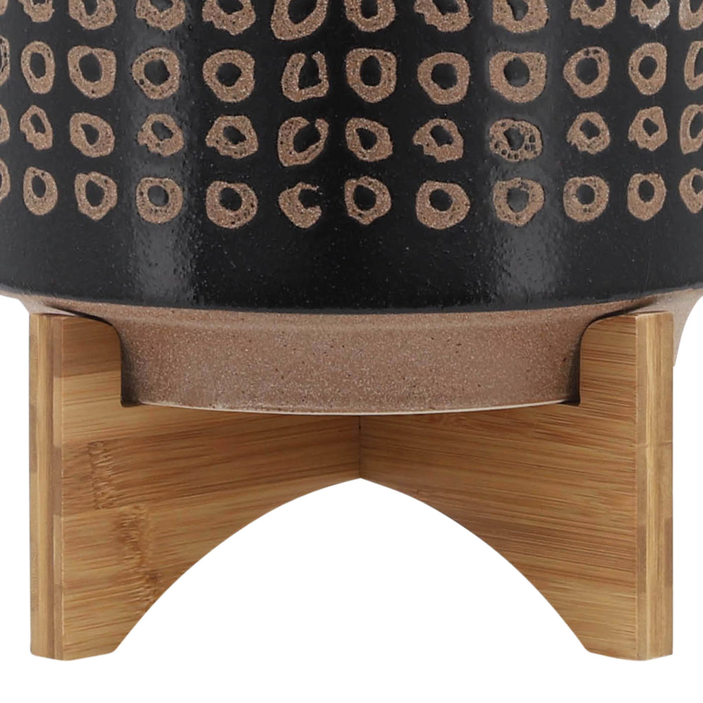 Ceramic Planter On Stand G582