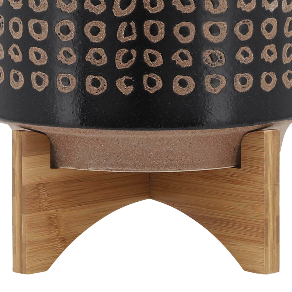 Ceramic Planter On Stand G582