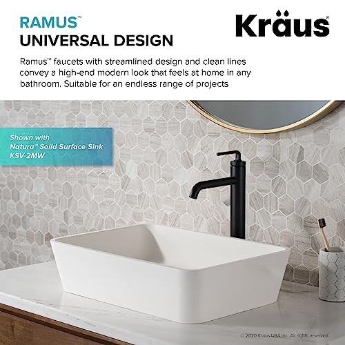 Single Handle Vessel Sink Bathroom Faucet with Pop-Up Drain in Brushed Gold Y20936