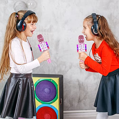 Kids Karaoke Microphone with LED Light I4415