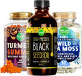 Black Seed Oil, Sea Moss Capsules and Turmeric Gummies J66855