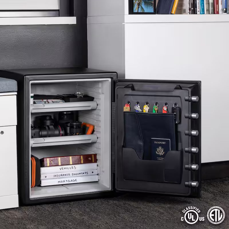 2.0 cu. ft. Fireproof Waterproof Safe with Digital Combination Lock E9996