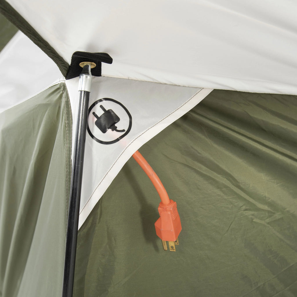 8 Person Camping Tent with Covered Entrance A19223