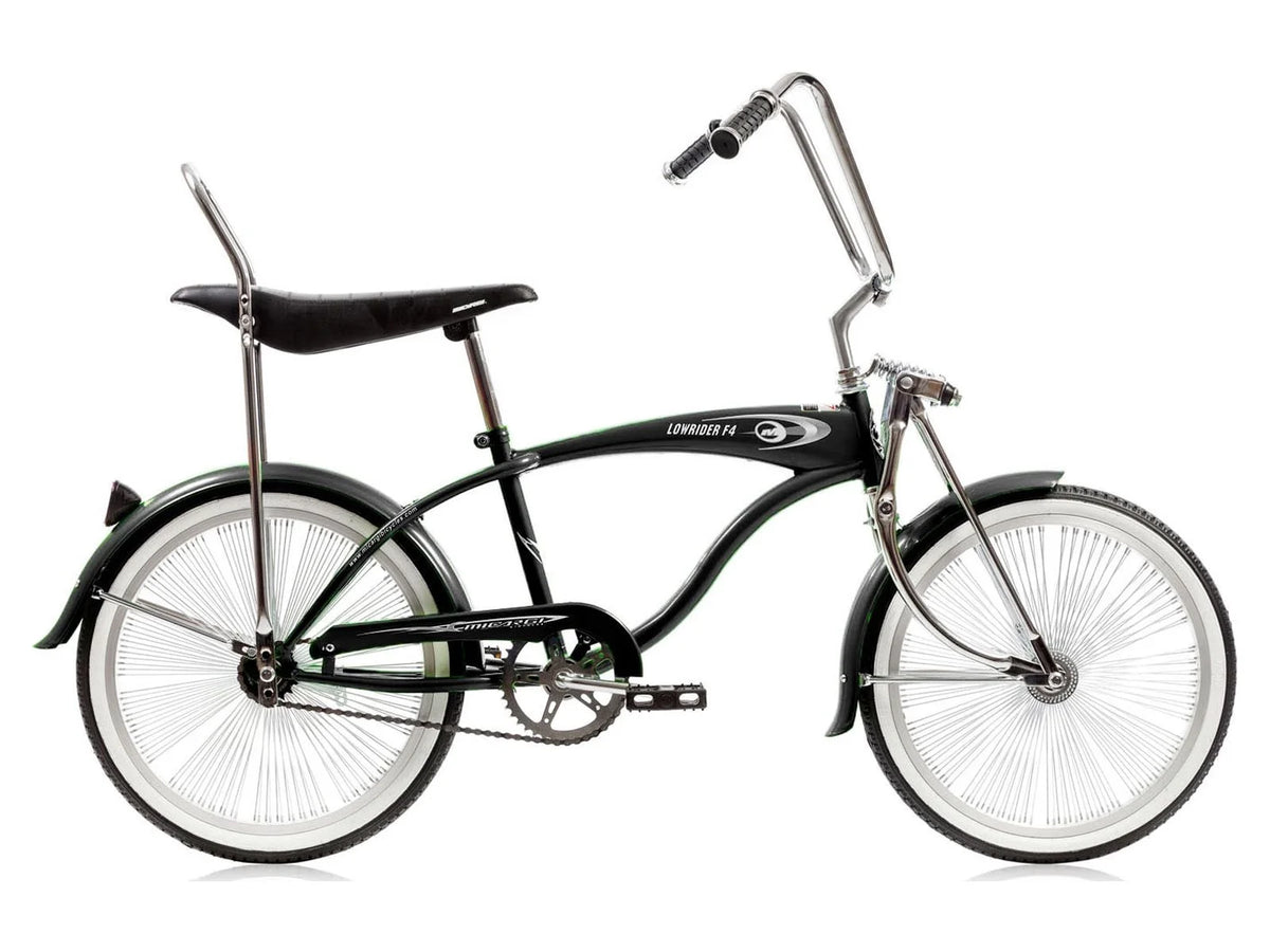 20 In. Lowrider Hi-Ten Steel Coaster Brake Single Speed Black C427130