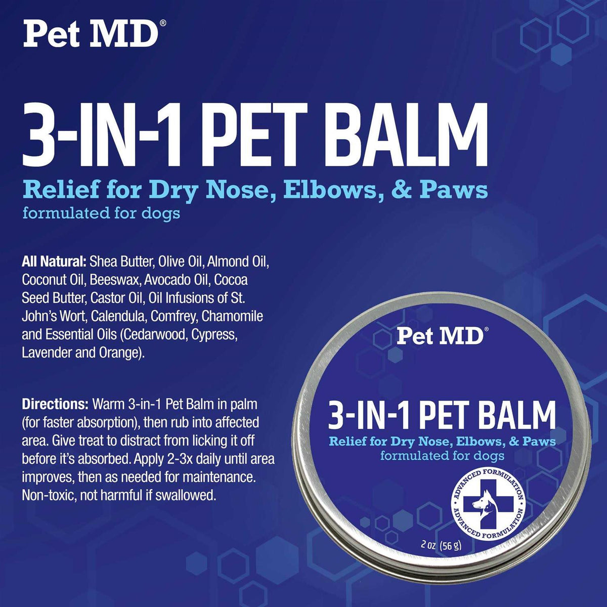 3-in-1 Pet Balm for Dogs A8477