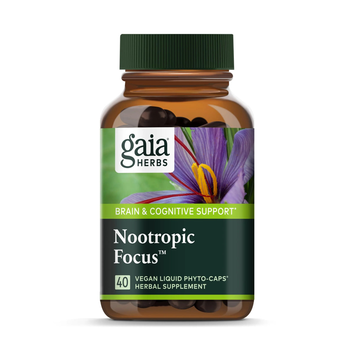 Saffron Lemon Balm Spearmint Liquid Phyto-Capsules R814