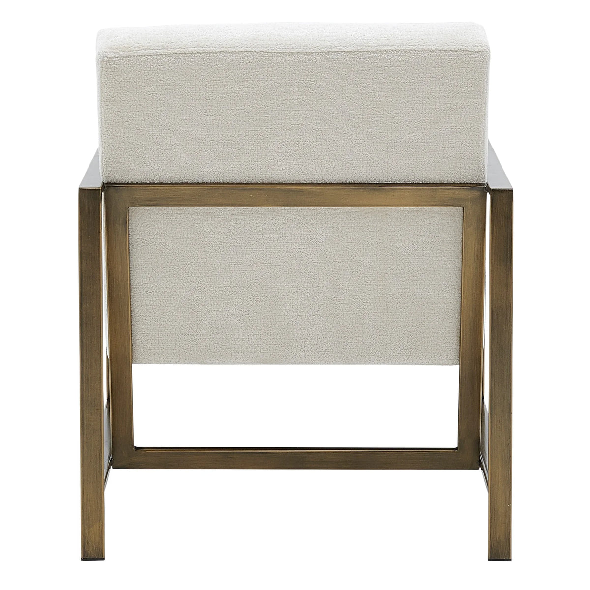 Cream Fabric Accent Arm Chair X7484